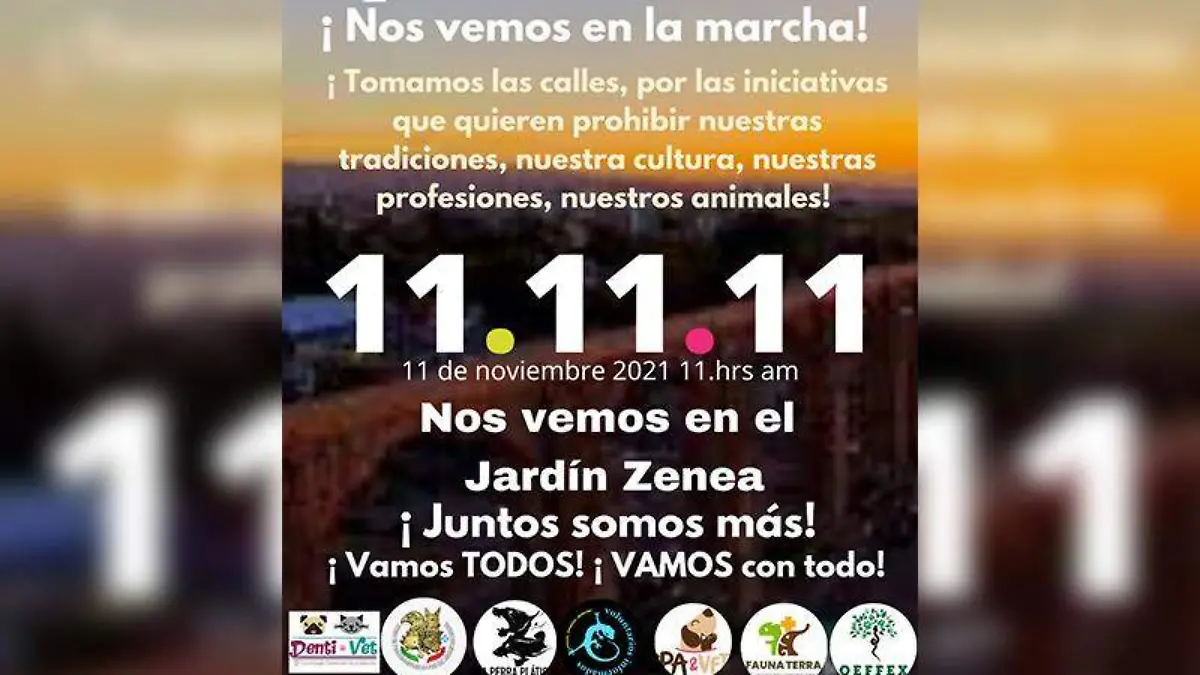 Marcha animales